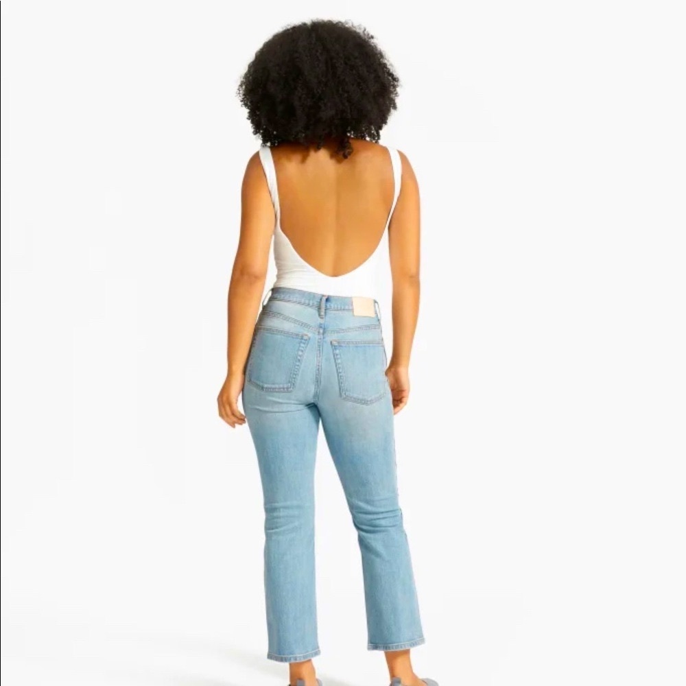 Everlane Cheeky Bootcut Jean Sunbleached Blue Size 30 Regular NWT